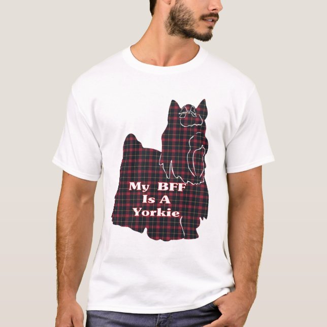 Yorkshire Terrier BESTE FREUNDIN Geschenke T-Shirt (Vorderseite)