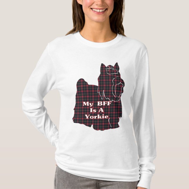 Yorkshire Terrier BESTE FREUNDIN Geschenke T-Shirt (Vorderseite)