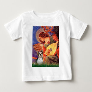 Yorkshire Terrier (Biewer) - Mandolin Angel Baby T-shirt