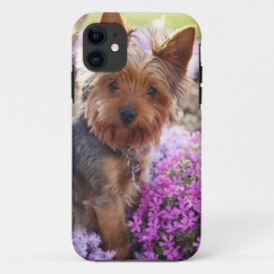 Yorkshire Terrier Carved Wood iPhone Case
