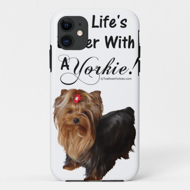 Yorkshire Terrier Case-Mate iPhone Hülle (Rückseite)