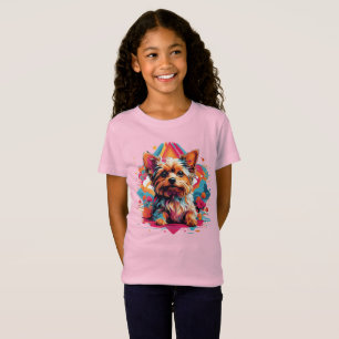 Yorkshire Terrier: Charming Yorkie Cuddles T-Shirt