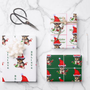 Yorkshire Terrier Christmas Geschenkpapier Set