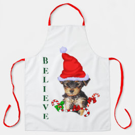 Yorkshire Terrier Christmas Schürze