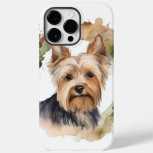 Yorkshire Terrier Christmas Wreath Festivals Case-Mate iPhone 14 Pro Max Hülle