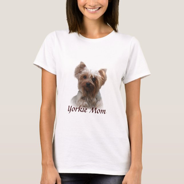 Yorkshire-Terrier-Damen-Shirt T-Shirt (Vorderseite)