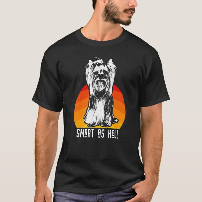 Yorkshire Terrier Dog Breed 26 T-Shirt (Vorderseite)