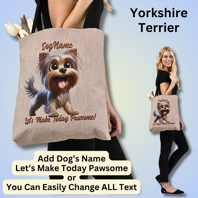 Yorkshire Terrier - Dog hinzufügen, Text ändern (Von Creator hochgeladen)