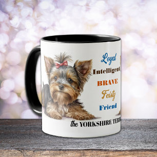 Yorkshire Terrier Dog Loyal Friend Tasse