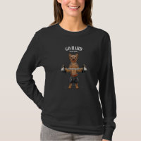 Yorkshire Terrier Dog Muscle Training Weightliftin
