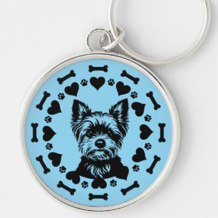 Yorkshire Terrier Dog Owner Schlüsselanhänger