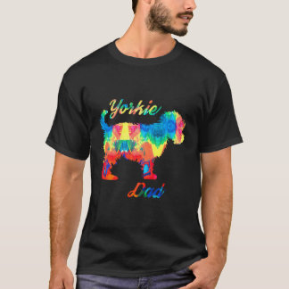 Yorkshire Terrier Dog Painting T-Shirt