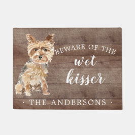 Yorkshire Terrier.Dog Personalisiert Dog Mat Fußmatte