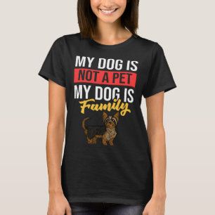 Yorkshire Terrier Dog Welpen Eigentümer 3 T-Shirt