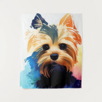 Yorkshire Terrier Dog Wild Nature Animal Colors Ar