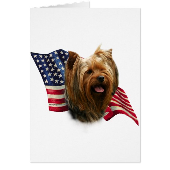 Yorkshire Terrier Flag (Vorne)