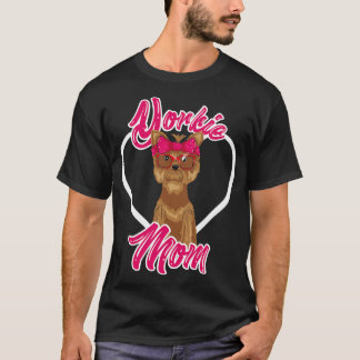 Yorkshire Terrier Funny Yorkie Mama T-Shirt