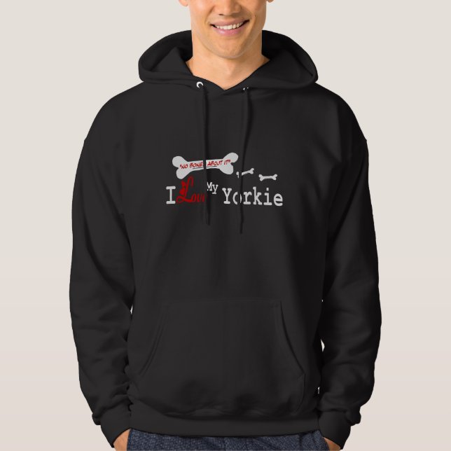 Yorkshire Terrier Geschenke Hoodie (Vorderseite)