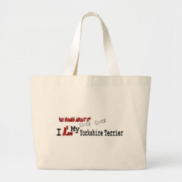 Yorkshire Terrier Geschenke Jumbo Stoffbeutel