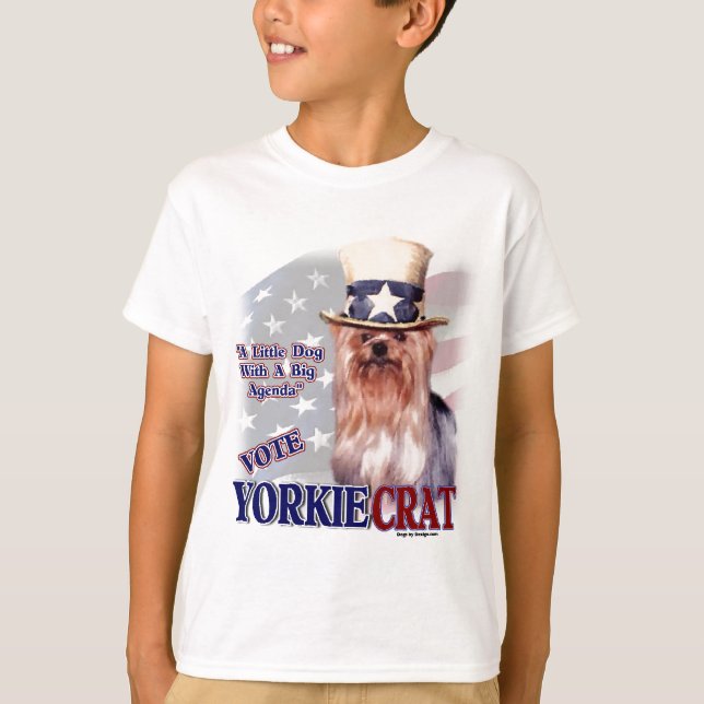 Yorkshire Terrier Geschenke T-Shirt (Vorderseite)