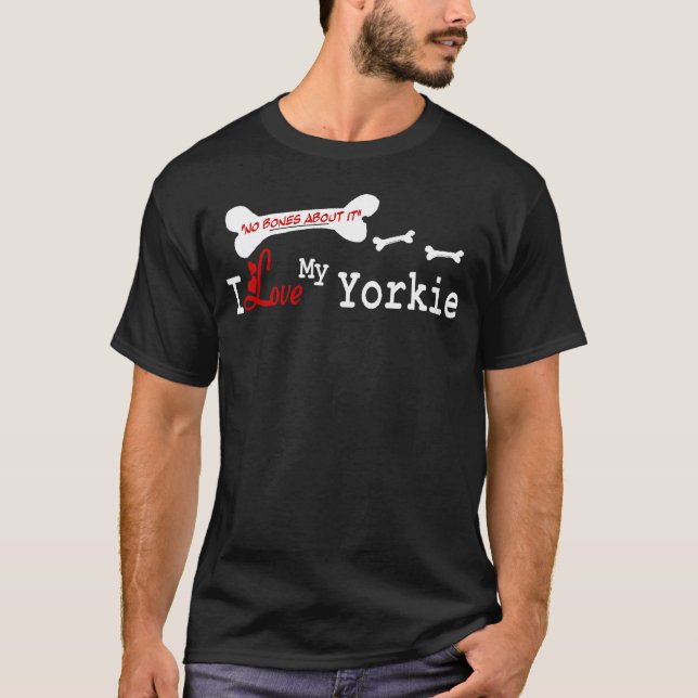 Yorkshire Terrier Geschenke T-Shirt (Vorderseite)