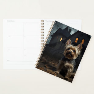 Yorkshire Terrier Halloween Gruselig Planer