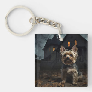 Yorkshire Terrier Halloween Gruselig Schlüsselanhänger