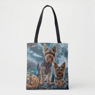 Yorkshire Terrier Halloween Spooky