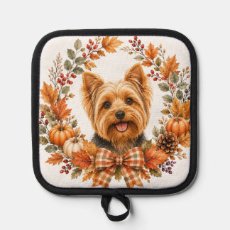 Yorkshire Terrier Herbst Topflappen