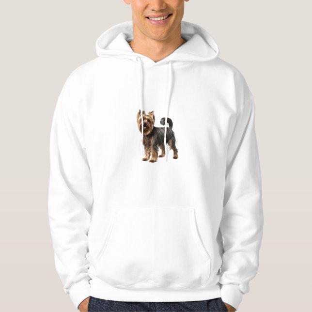 Yorkshire Terrier Hoodie - Dual Image Design (Vorderseite)