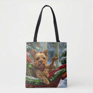 Yorkshire Terrier Hund Weihnachten Festlich