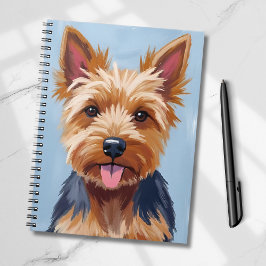 Yorkshire-Terrier-Hundeporträtmalerei Planer