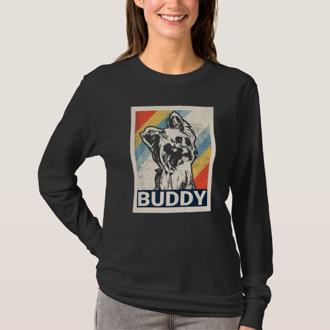 Yorkshire Terrier Hunderasse  22 T-Shirt (Vorderseite)