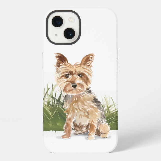 Yorkshire Terrier iPhone Hülle (Rückseite)