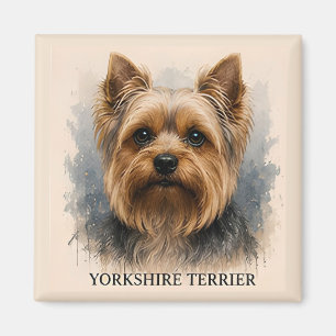 Yorkshire Terrier Kleiner Hund Liebhaber Geschenk Magnet