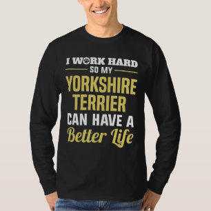 Yorkshire Terrier Lustiges Hundeshirt Geschenke T-Shirt