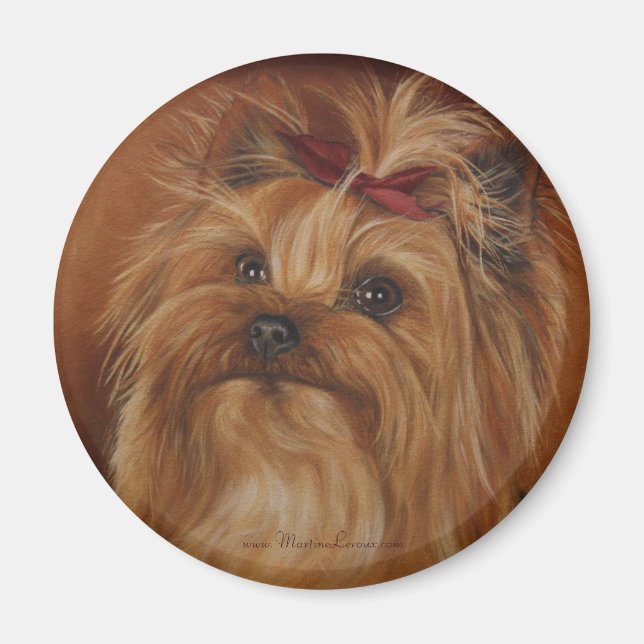 Yorkshire Terrier Magnet (Vorne)