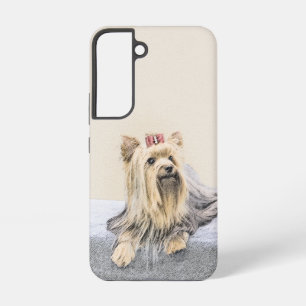 Yorkshire Terrier Malerei - Süße originelle Hundek Samsung Galaxy Hülle