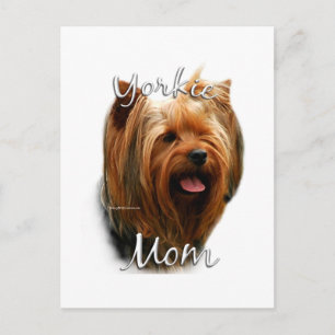 Yorkshire Terrier Mama 2 Postkarte