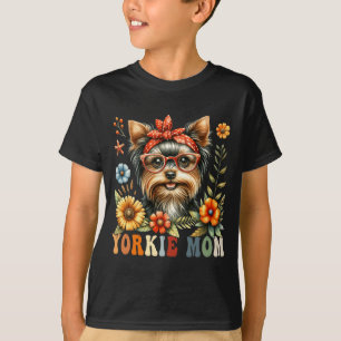 Yorkshire Terrier Mama Hunde Liebhaber Muttertag F T-Shirt