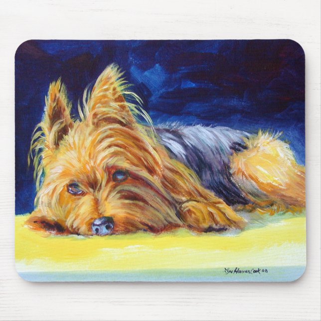Yorkshire Terrier Mousepad (Vorne)