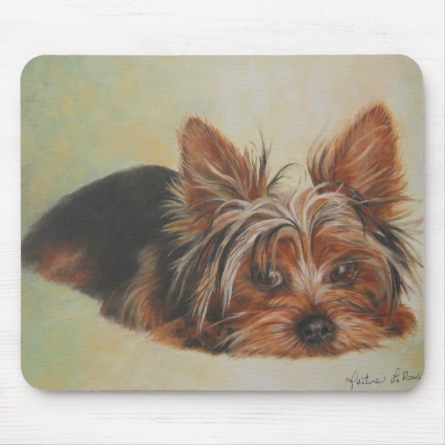 Yorkshire Terrier Mousepad (Vorne)