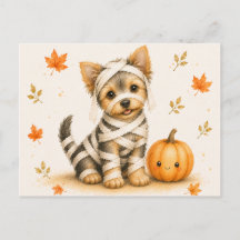 Yorkshire Terrier Mumie Halloween