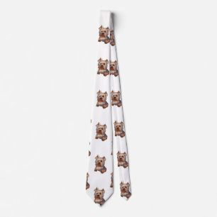 Yorkshire Terrier Neck Tie Krawatte