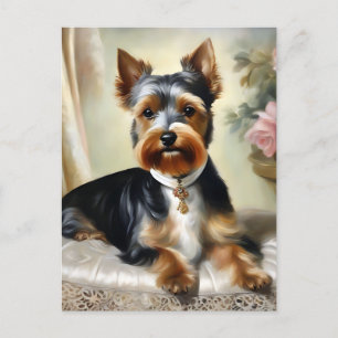 Yorkshire Terrier Niedlich Dog Postkarte
