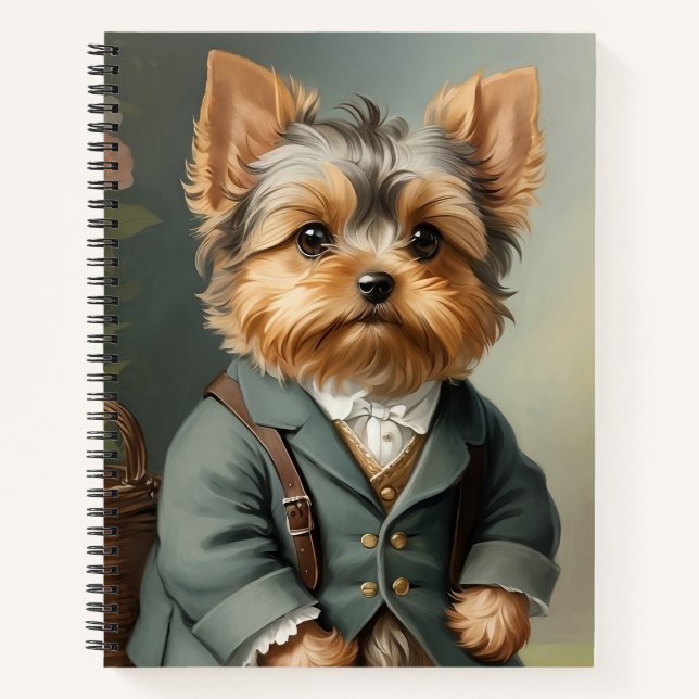 Yorkshire Terrier Notizbuch (Vorderseite)