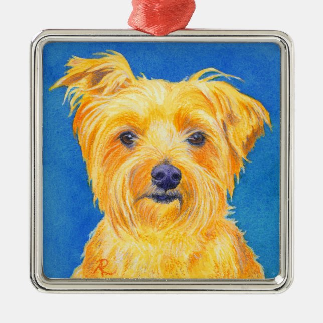 Yorkshire Terrier Ornament - "Sammy" (Vorne)
