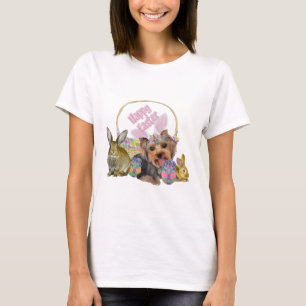 Yorkshire Terrier Osterkunst T-Shirt