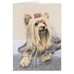 Yorkshire Terrier Painting - Niedliche Original Do