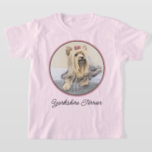 Yorkshire Terrier Painting - Niedliche Original Do T-Shirt